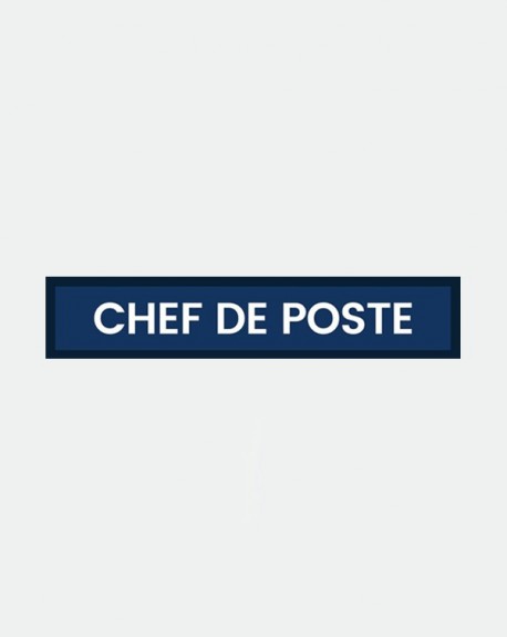 Bande : Chef de poste