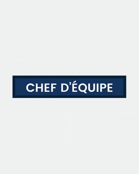 Bande : Chef d'équipe
