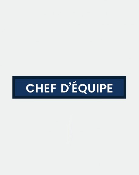 Bande : Chef d'équipe