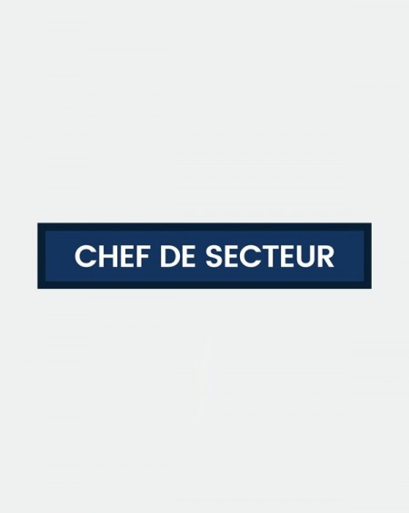 Bande : Chef de secteur