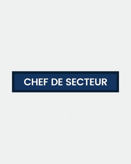 Bande : Chef de secteur