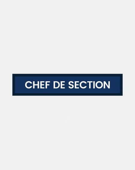 Bande : Chef de section