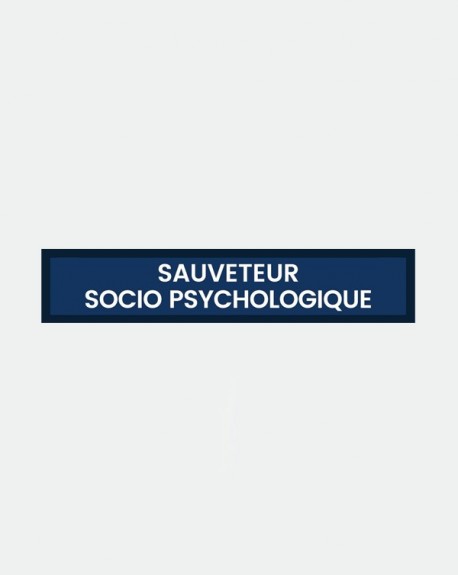 Bande : Sauveteur socio-psychologique