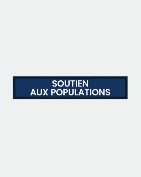 Bande : Soutien aux populations