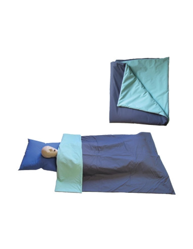 Couverture bactériostatique 90° cousue