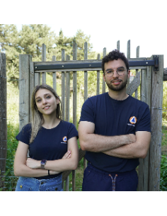 Tee-Shirt femme - bleu marine 2