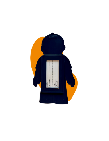 Etiquette porte-bagage