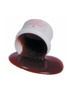 Sang coagule tube plastique