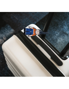 Etiquette porte-bagage