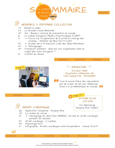 copy of Le cahier de notes d’Alex - Tome 2